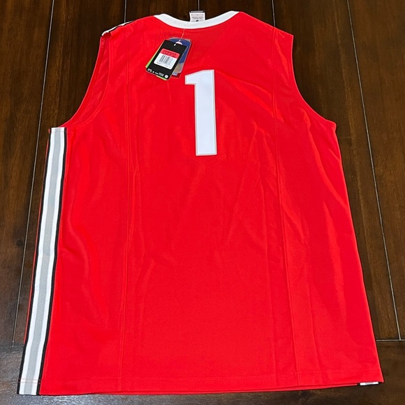 RARE 2015 NWT NIKE DRI-FIT ELITE OHIO STATE BUCKEYES JERSEY #1 MENS LARGE - Picture 8 of 10